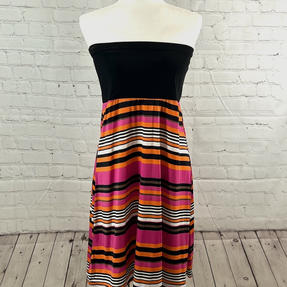 MSK - Strapless Sun Dress / M